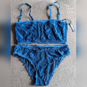 Bootay Bag Blue Lace Set